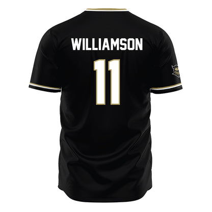 Central Florida - NCAA Baseball : Andrew Williamson - Black Jersey-1