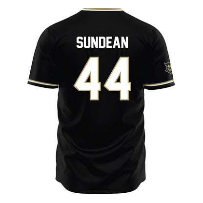 Central Florida - NCAA Baseball : Andrew Sundean - Black Jersey