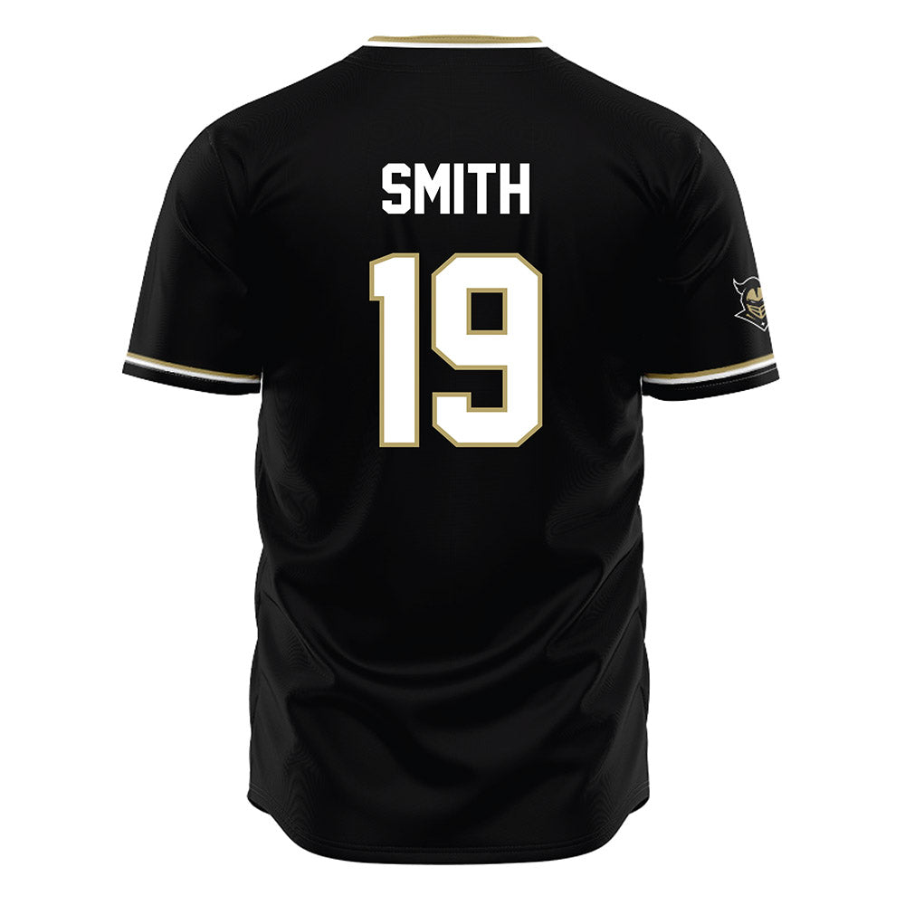 Central Florida - NCAA Baseball : Braden Smith - Black Jersey-1