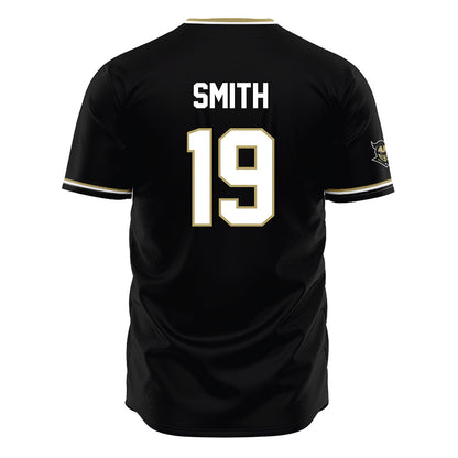 Central Florida - NCAA Baseball : Braden Smith - Black Jersey-1