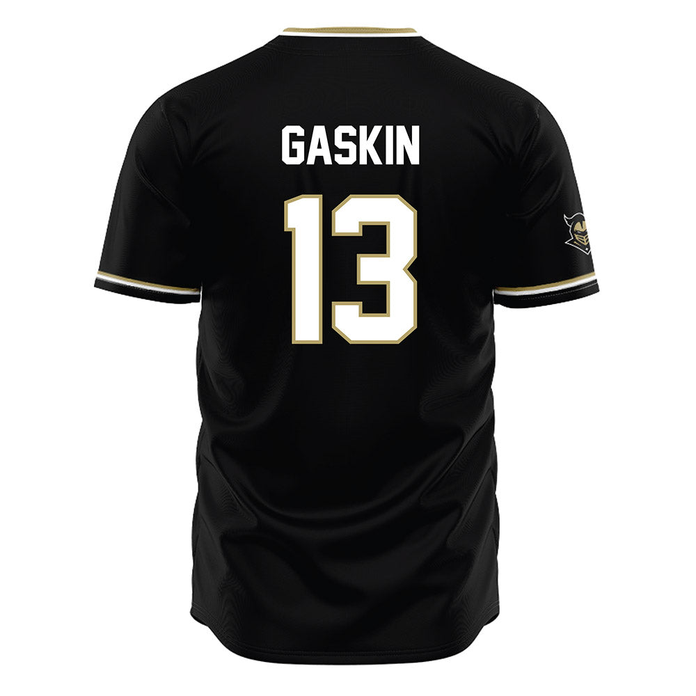 Central Florida - NCAA Baseball : Cayden Gaskin - Black Jersey-1
