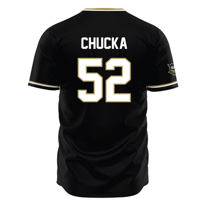 Central Florida - NCAA Baseball : Stephen Chucka - Black Jersey-1