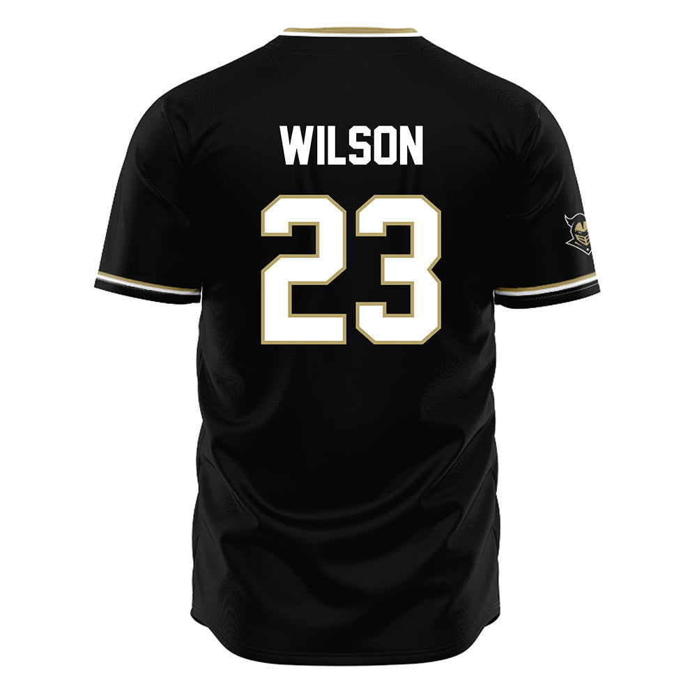 Central Florida - NCAA Baseball : Mason Wilson - Black Jersey-1