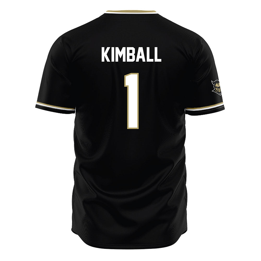Central Florida - NCAA Baseball : Roman Kimball - Black Jersey-1