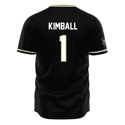 Central Florida - NCAA Baseball : Roman Kimball - Black Jersey-1