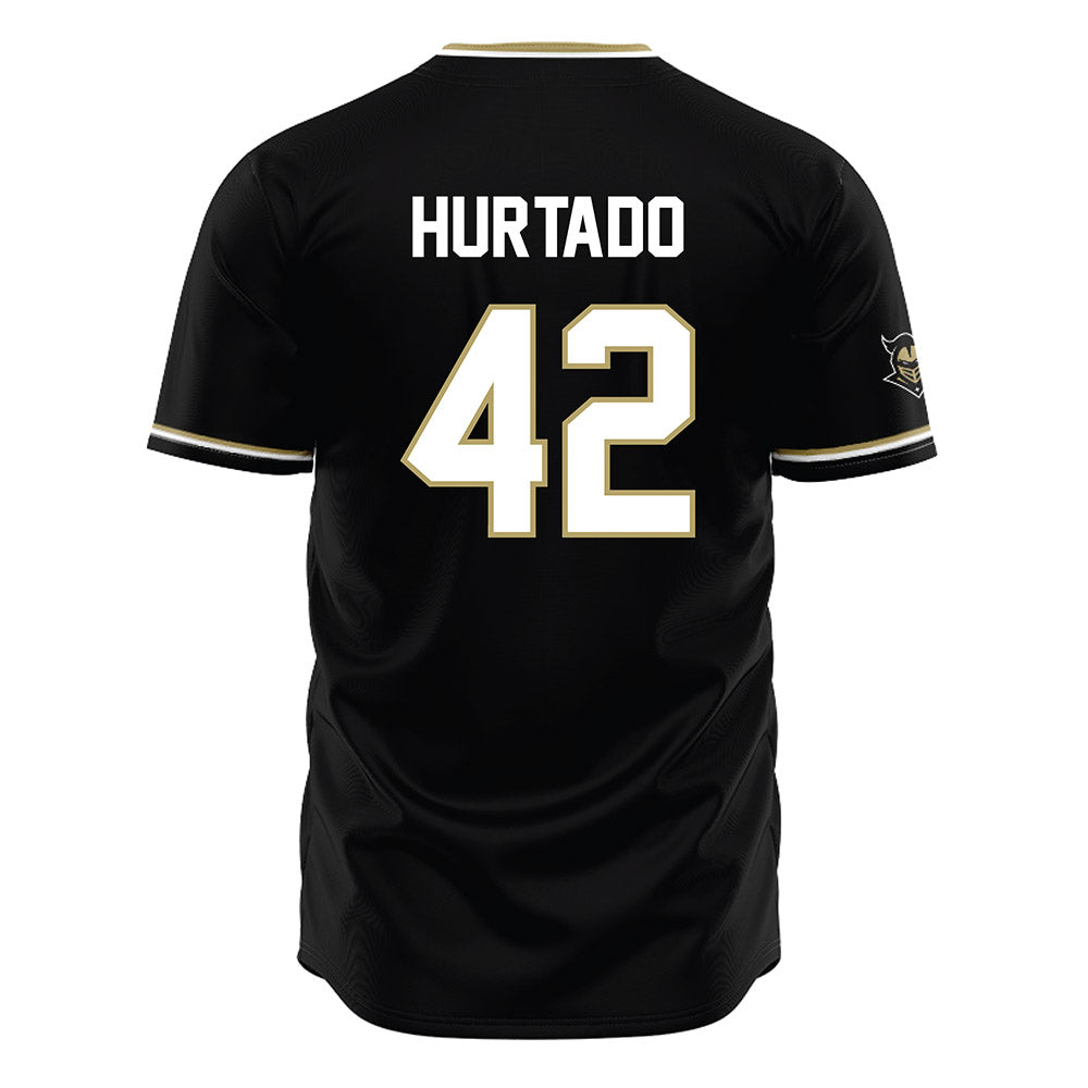 Central Florida - NCAA Baseball : Sebastian Hurtado - Black Jersey-1
