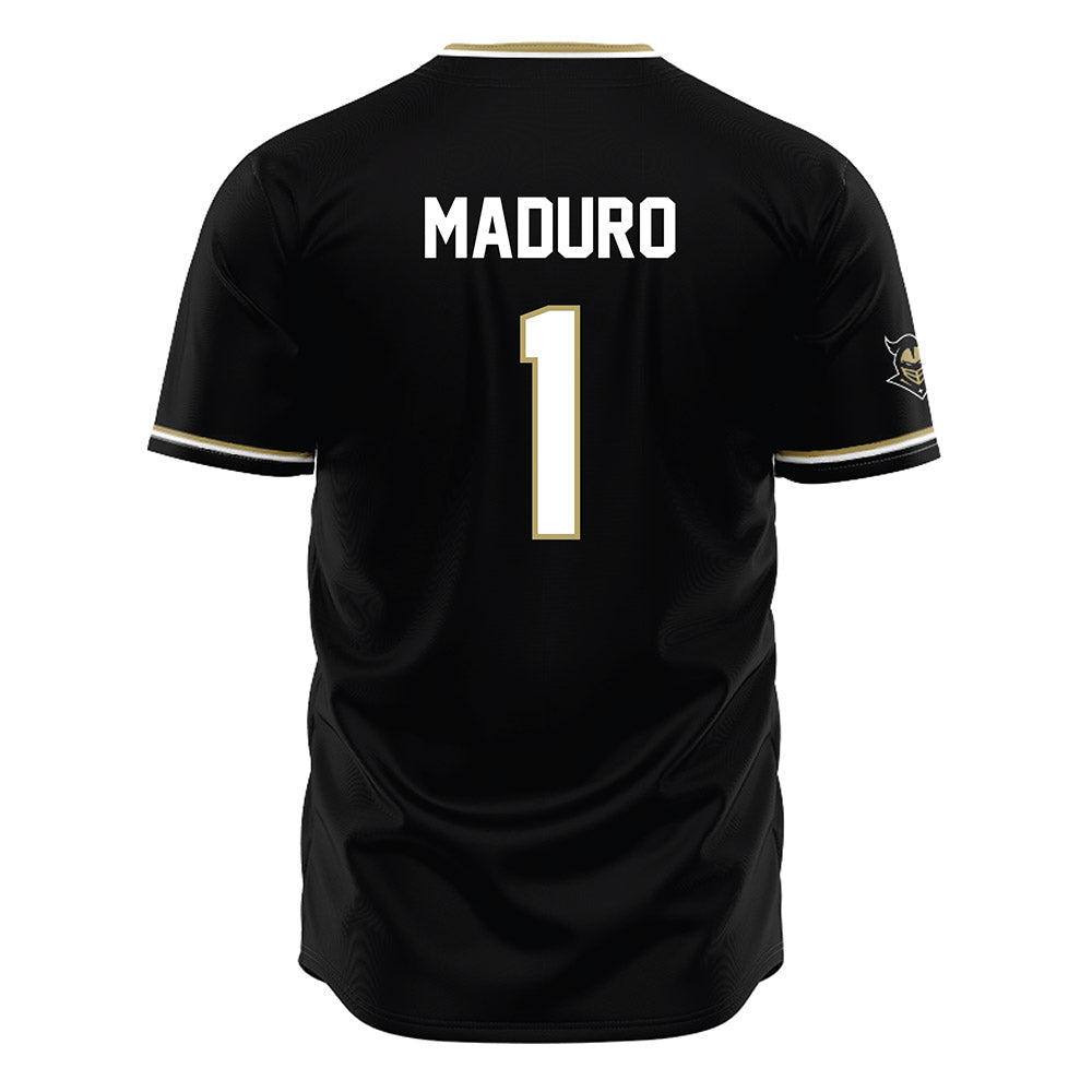 Central Florida - NCAA Baseball : Kendrey Maduro - Black Jersey-1