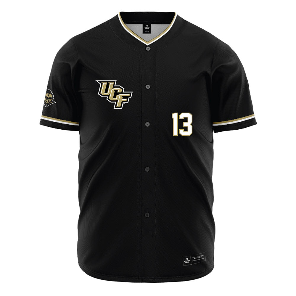 Central Florida - NCAA Baseball : Cayden Gaskin - Black Jersey-0