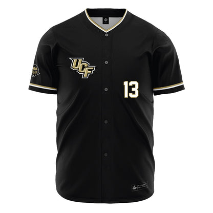 Central Florida - NCAA Baseball : Cayden Gaskin - Black Jersey-0