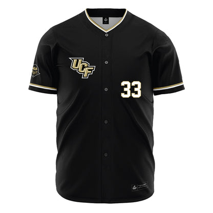 Central Florida - NCAA Baseball : Elijah Buffaloe - Black Jersey-0