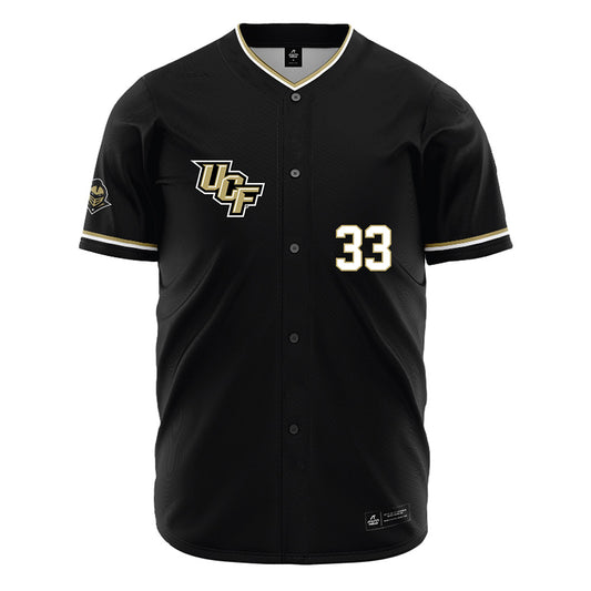 Central Florida - NCAA Baseball : Elijah Buffaloe - Black Jersey-0