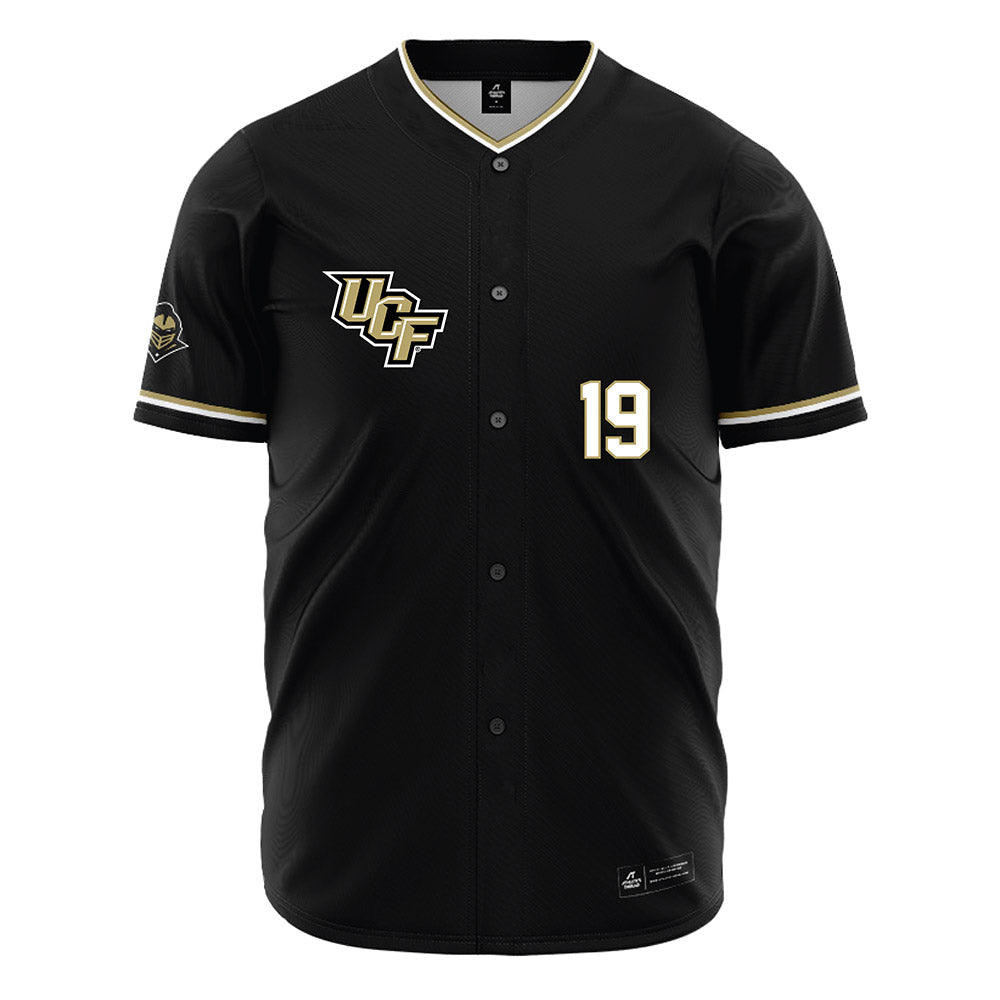 Central Florida - NCAA Baseball : Braden Smith - Black Jersey-0