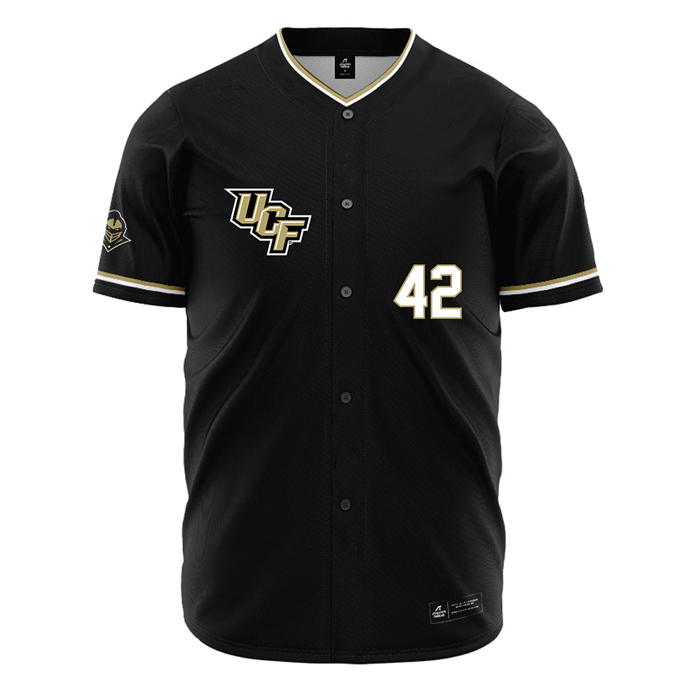 Central Florida - NCAA Baseball : Sebastian Hurtado - Black Jersey-0