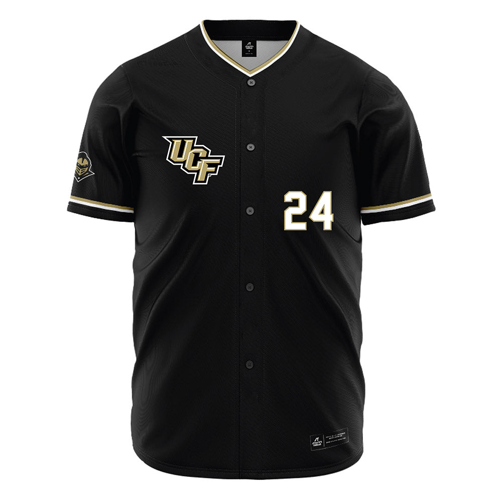 Central Florida - NCAA Baseball : Zak Skinner - Black Jersey-0