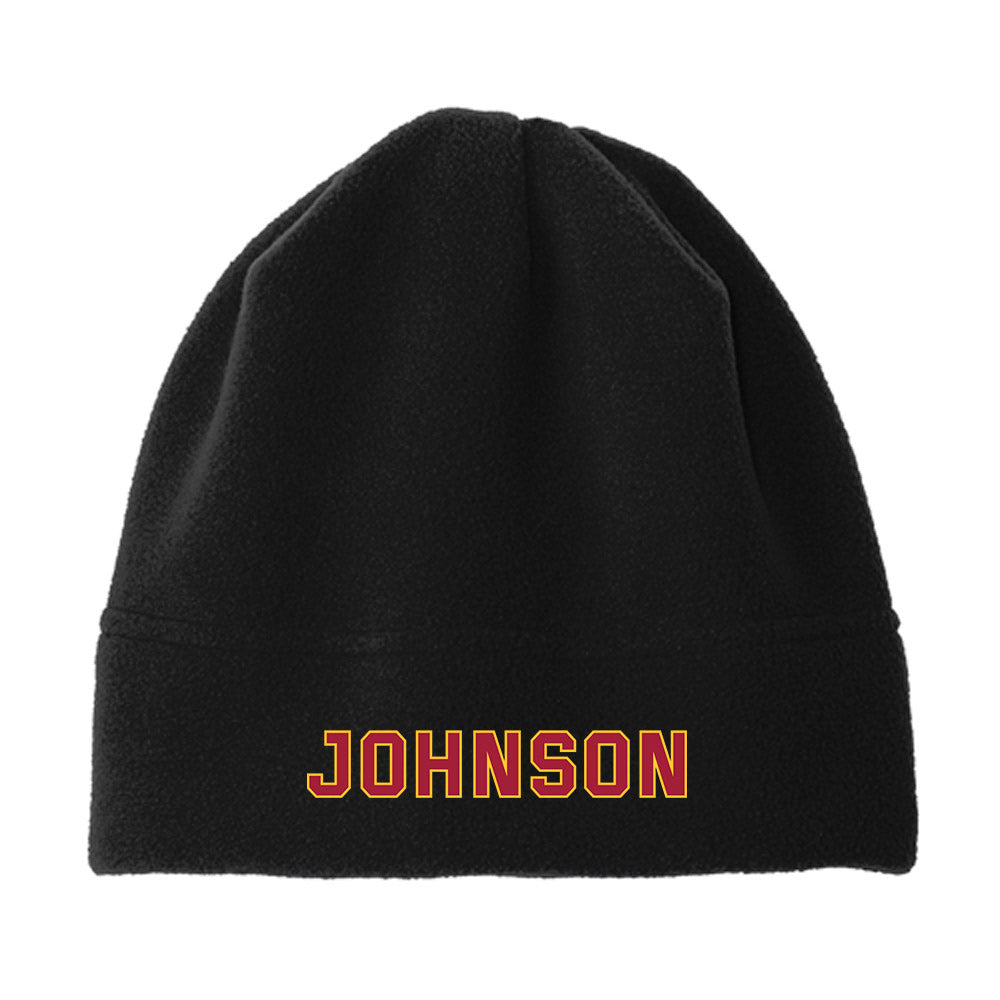 USC - NCAA Football : Sam Johnson - R-Tek® Stretch Fleece Beanie-1