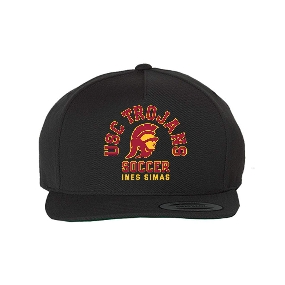USC - NCAA Women's Soccer : Ines Simas - Snapback Hat-0