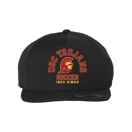 USC - NCAA Women's Soccer : Ines Simas - Snapback Hat-0