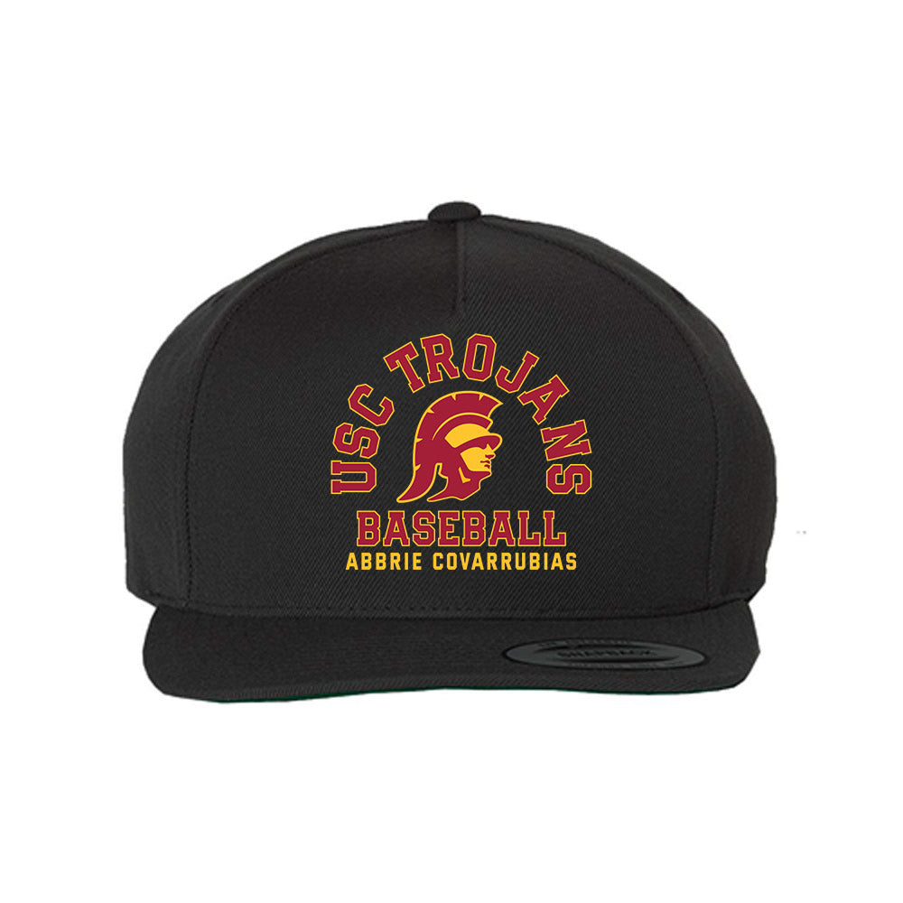 USC - NCAA Baseball : Abbrie Covarrubias - Snapback Hat-0