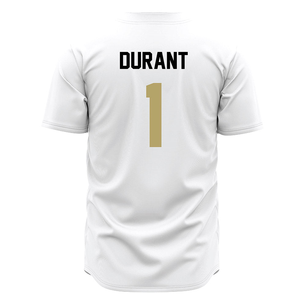 Central Florida - NCAA Softball : Ayala Durant - White Jersey-1