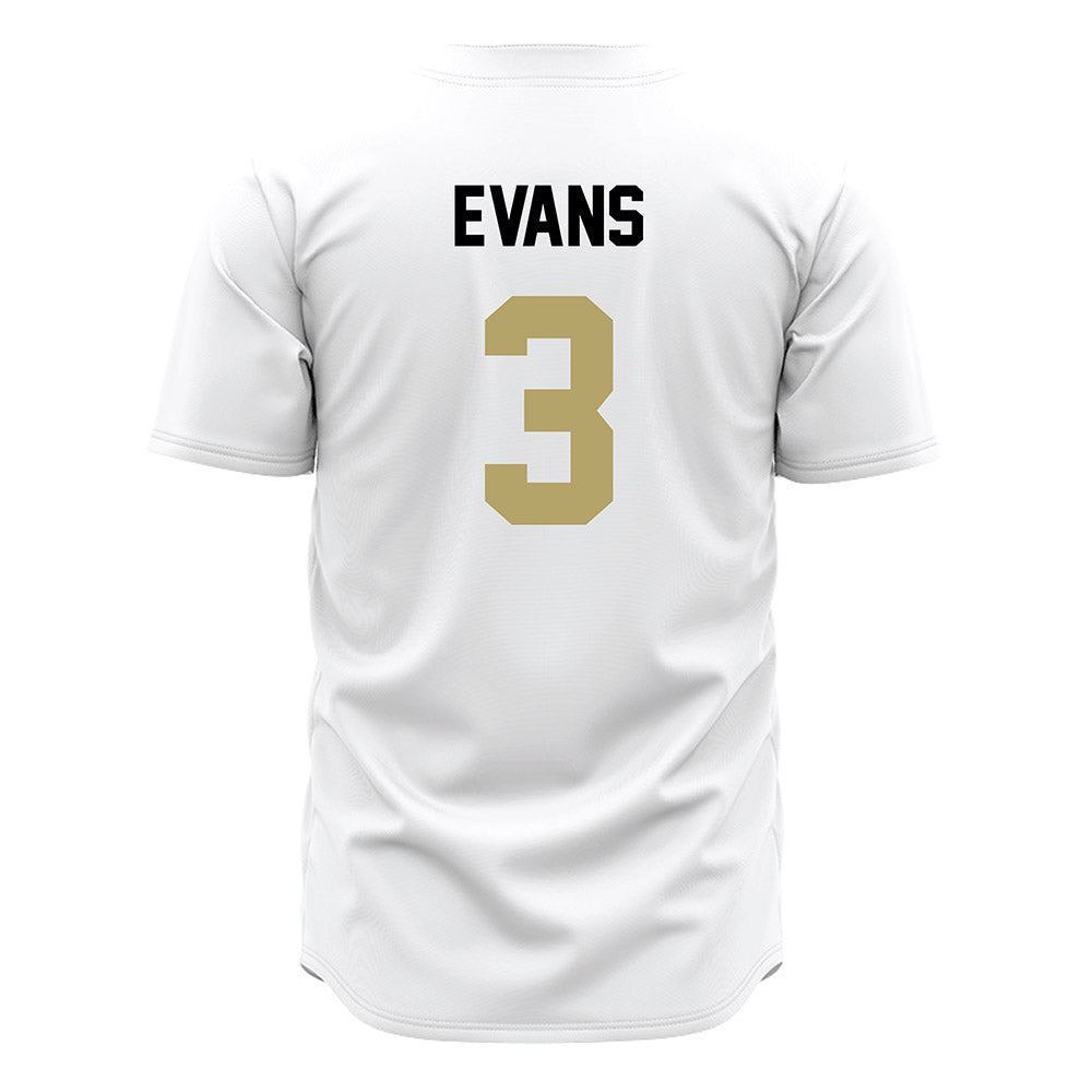 Central Florida - NCAA Softball : Aubrey Evans - White Jersey-1