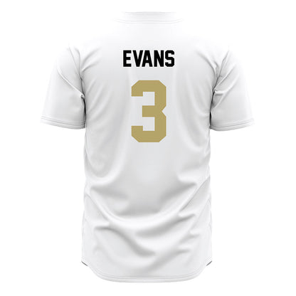 Central Florida - NCAA Softball : Aubrey Evans - White Jersey-1