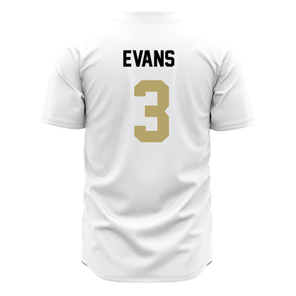 Central Florida - NCAA Softball : Aubrey Evans - White Jersey-1