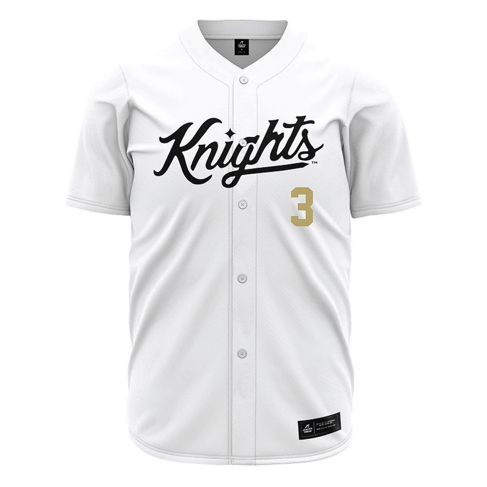 Central Florida - NCAA Softball : Aubrey Evans - White Jersey-0