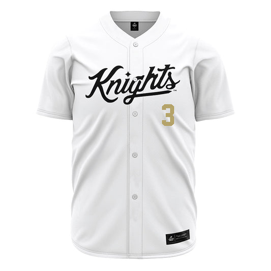 Central Florida - NCAA Softball : Aubrey Evans - White Jersey-0