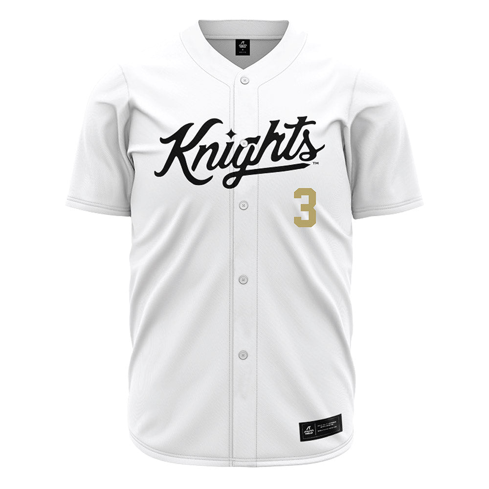 Central Florida - NCAA Softball : Aubrey Evans - White Jersey-0