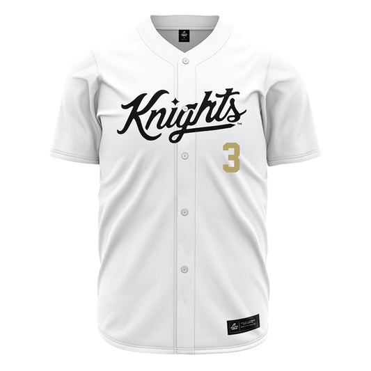 Central Florida - NCAA Softball : Aubrey Evans - White Jersey-0