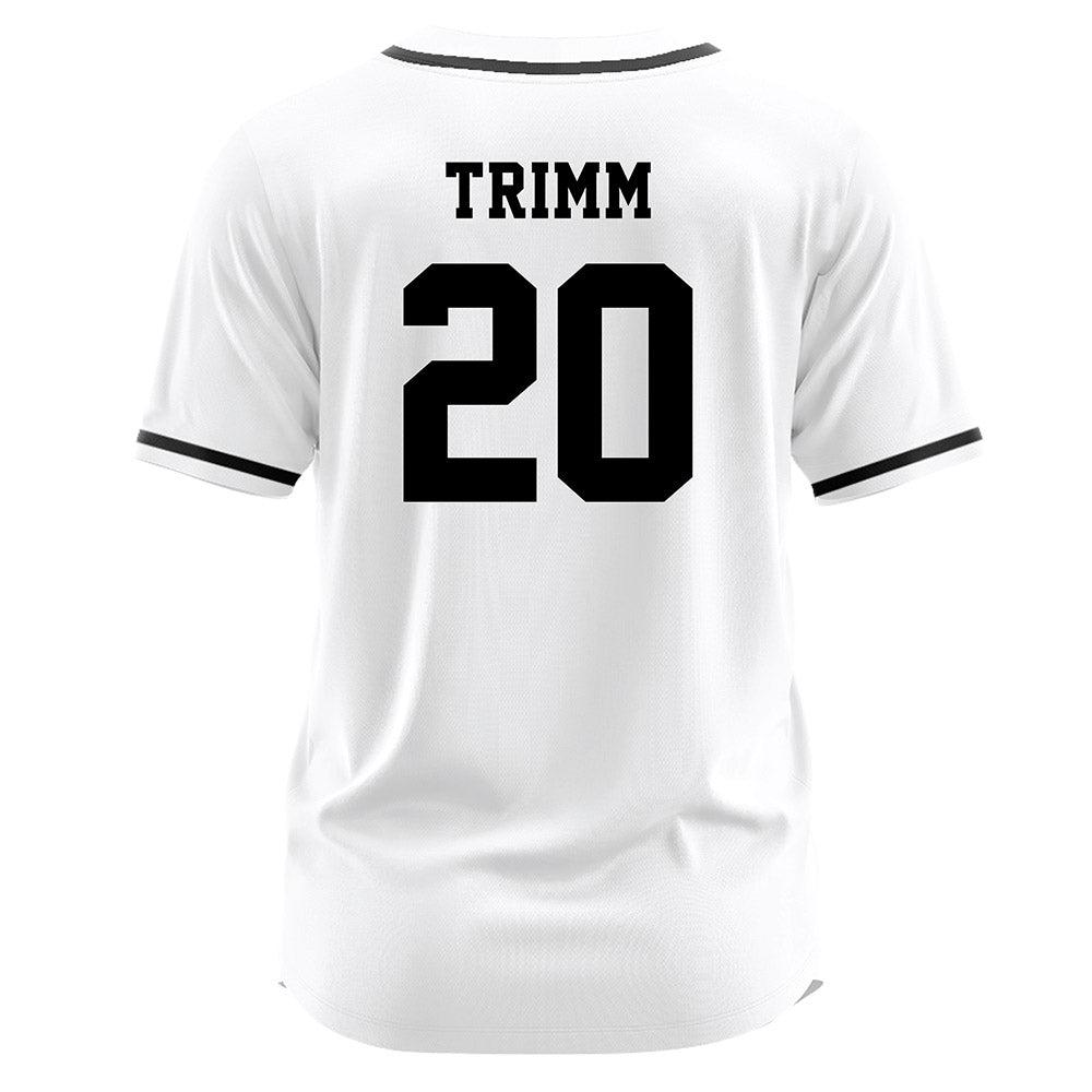 Central Florida - NCAA Softball : Kendall Trimm - White Jersey-1