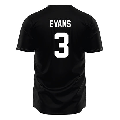 Central Florida - NCAA Softball : Aubrey Evans - Black Jersey-1