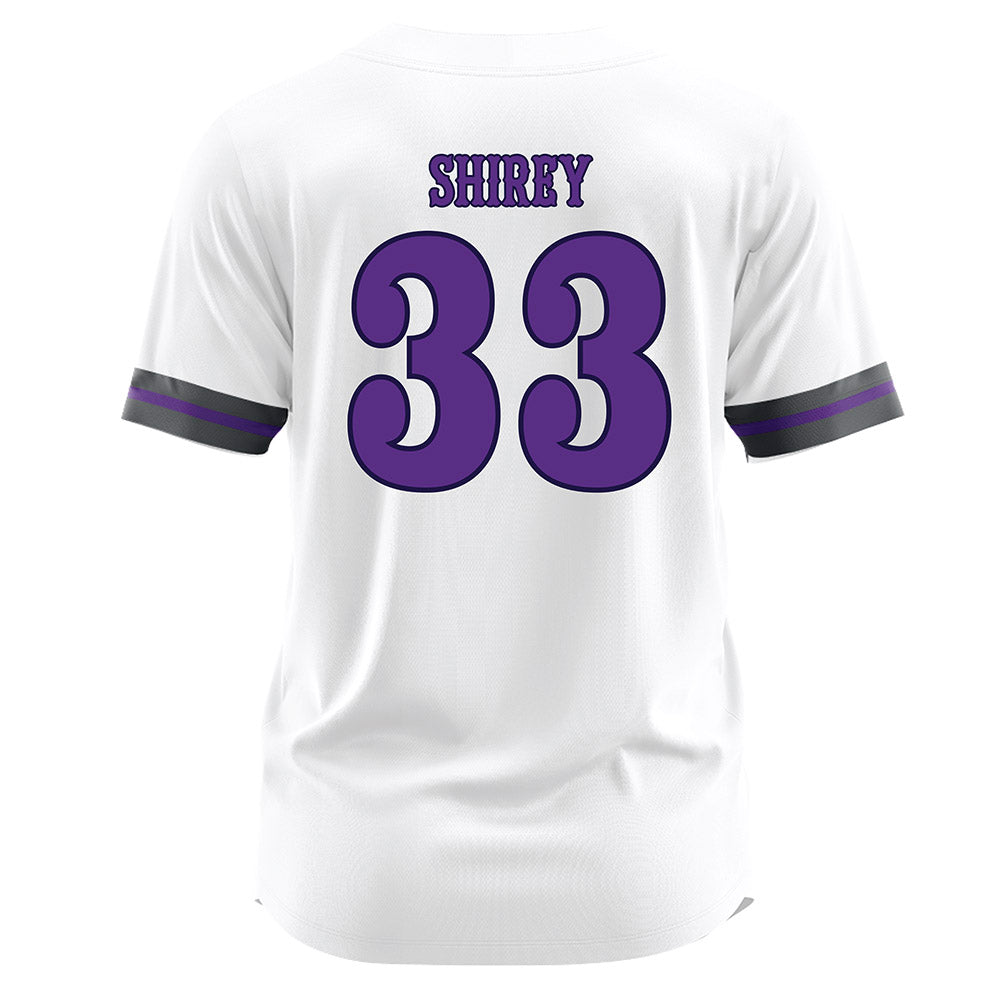 Furman - NCAA Softball : Meghan Shirey - White Jersey-1