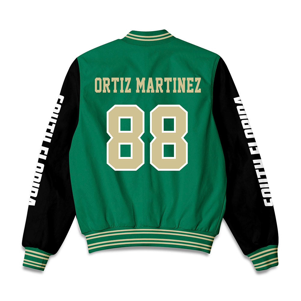 USF - NCAA Softball : Camille Ortiz Martinez - Bomber Jacket-1