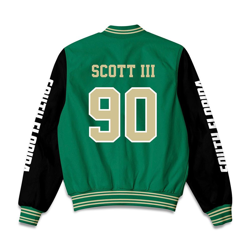 USF - NCAA Football : Richard Scott III - Bomber Jacket-1