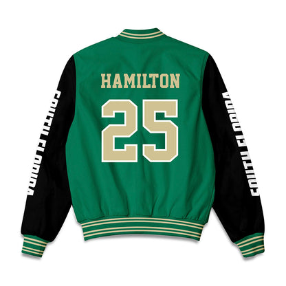 USF - NCAA Football : Zavier Hamilton - Bomber Jacket-1