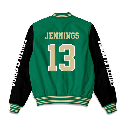 USF - NCAA Men's Basketball : Kasen Jennings - Bomber Jacket