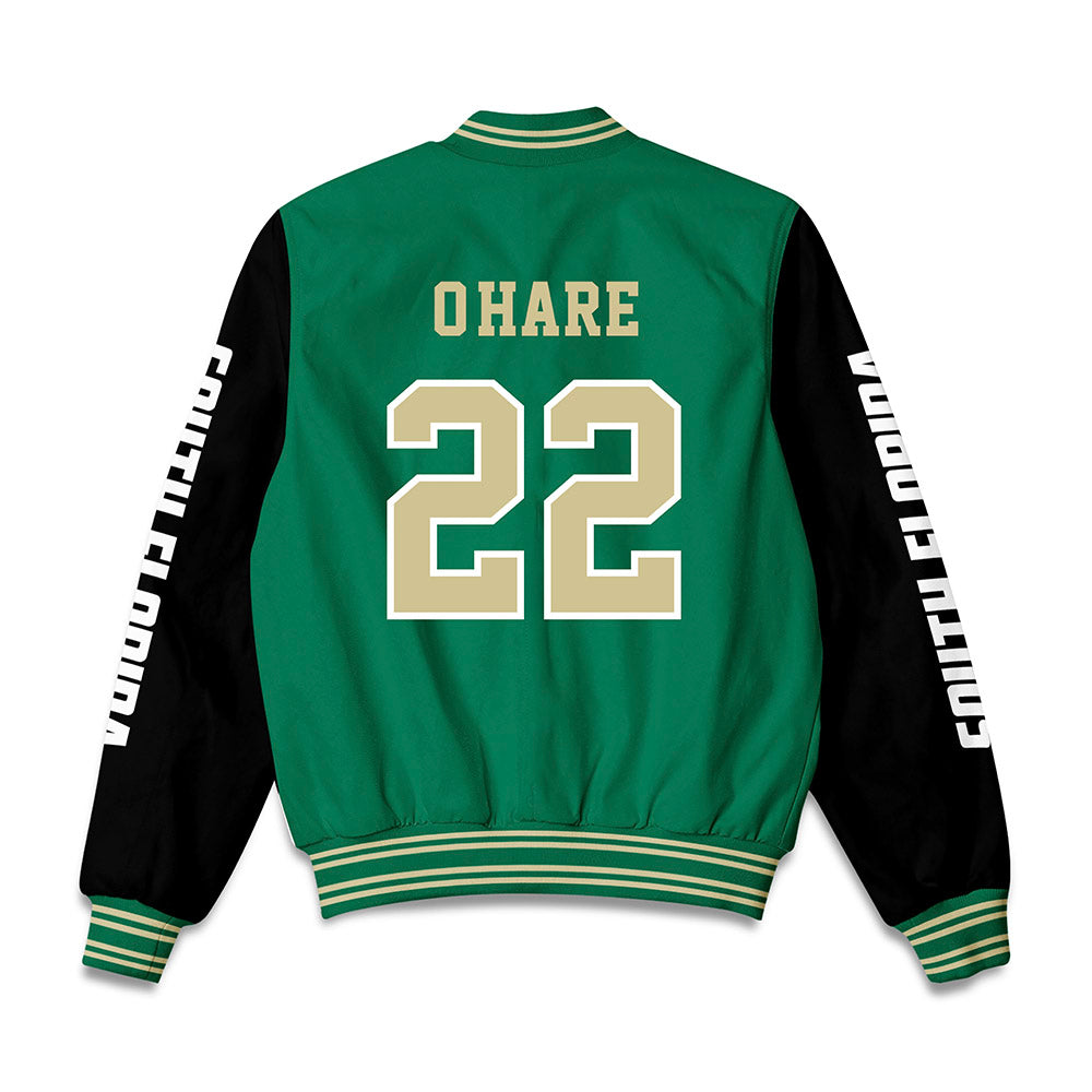 USF - NCAA Men's Basketball : Kyle O'Hare - Bomber Jacket