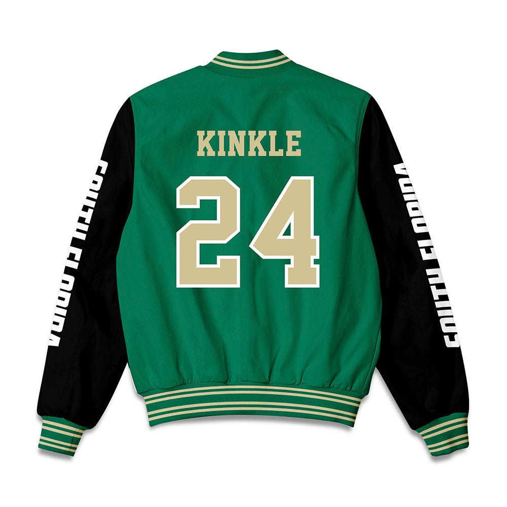 USF - NCAA Football : Tray Kinkle - Bomber Jacket-1