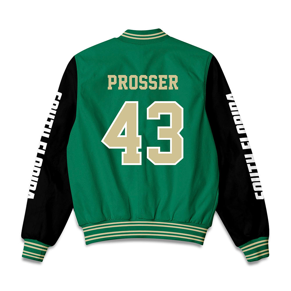 USF - NCAA Baseball : Quin Prosser - Bomber Jacket