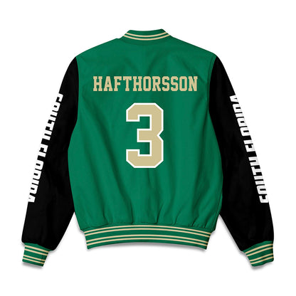  - NCAA Men's Soccer : Dagur Hafthorsson - Bomber Jacket-1