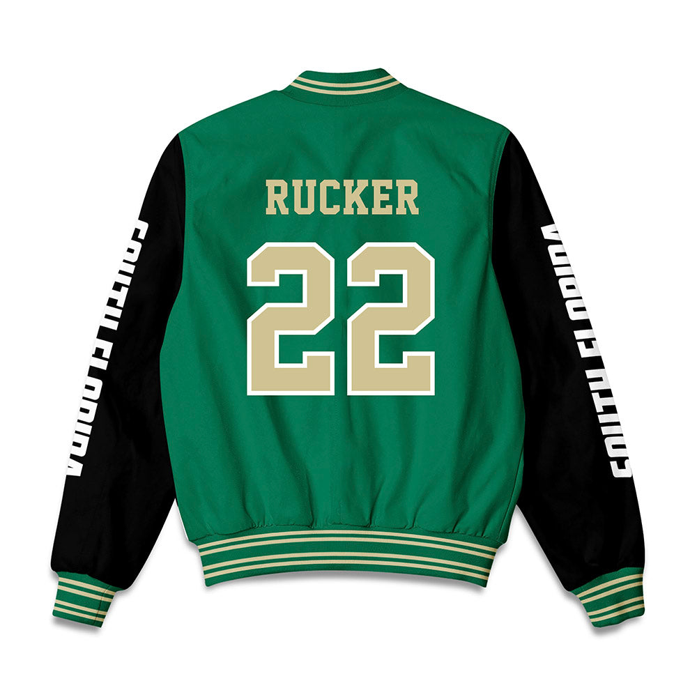 USF - NCAA Football : Deshawn Rucker - Bomber Jacket-1