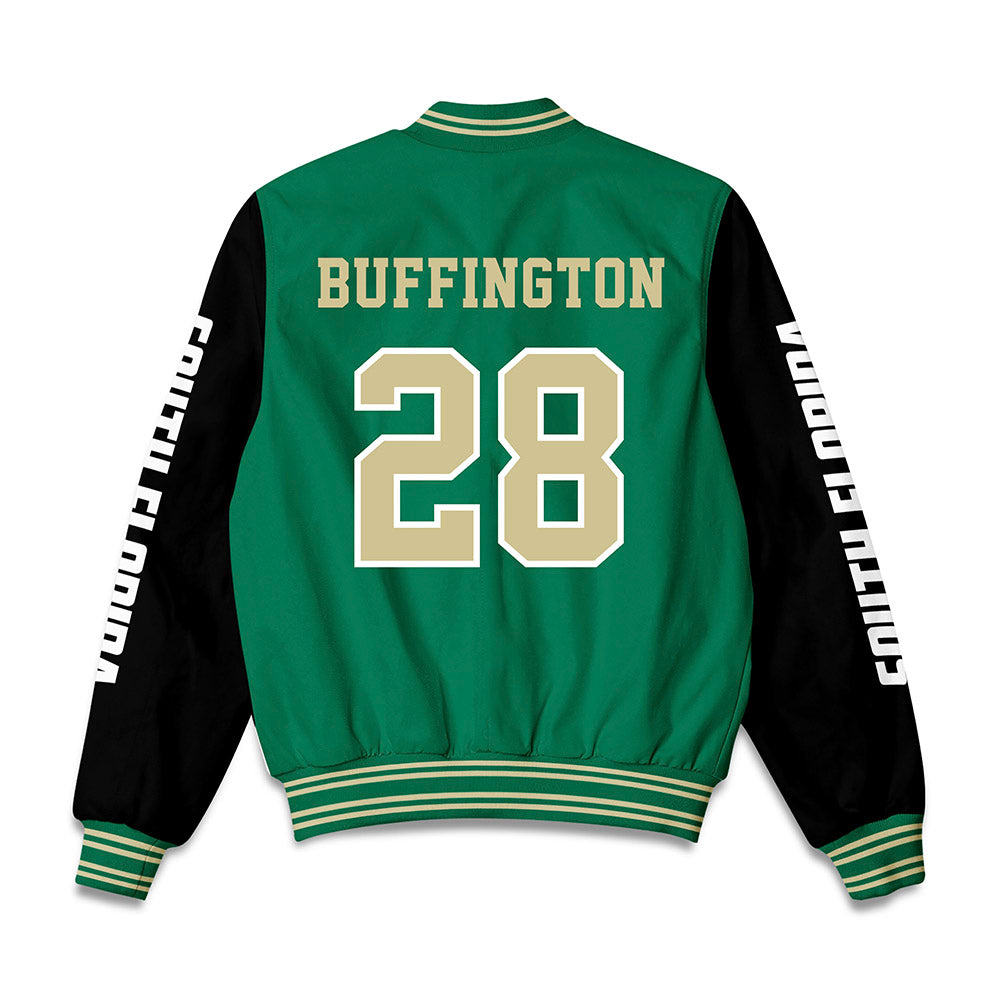 USF - NCAA Baseball : Matthew Buffington - Bomber Jacket-1