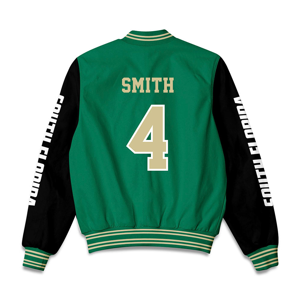 USF - NCAA Baseball : Kaden Smith - Bomber Jacket-1
