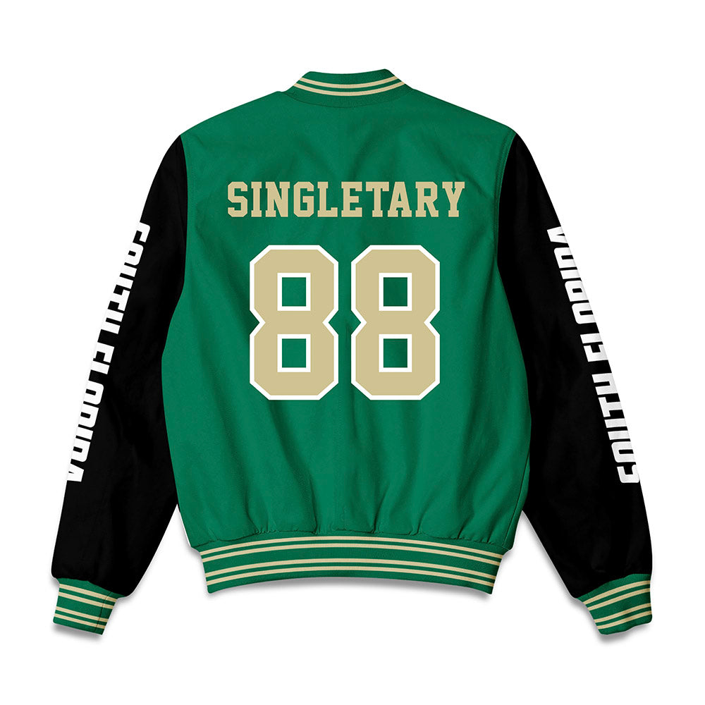 USF - NCAA Football : Payten Singletary - Bomber Jacket