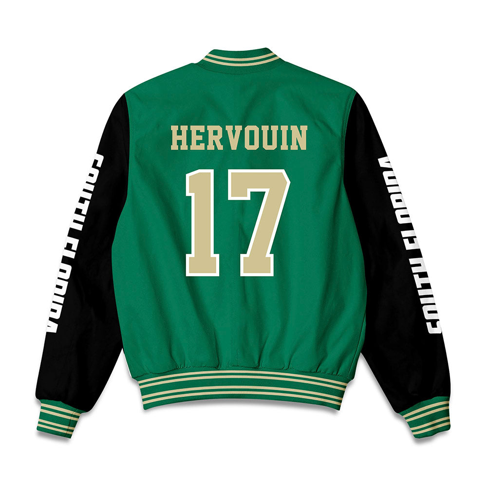 USF - NCAA Men's Soccer : Louis Hervouin - Bomber Jacket-1
