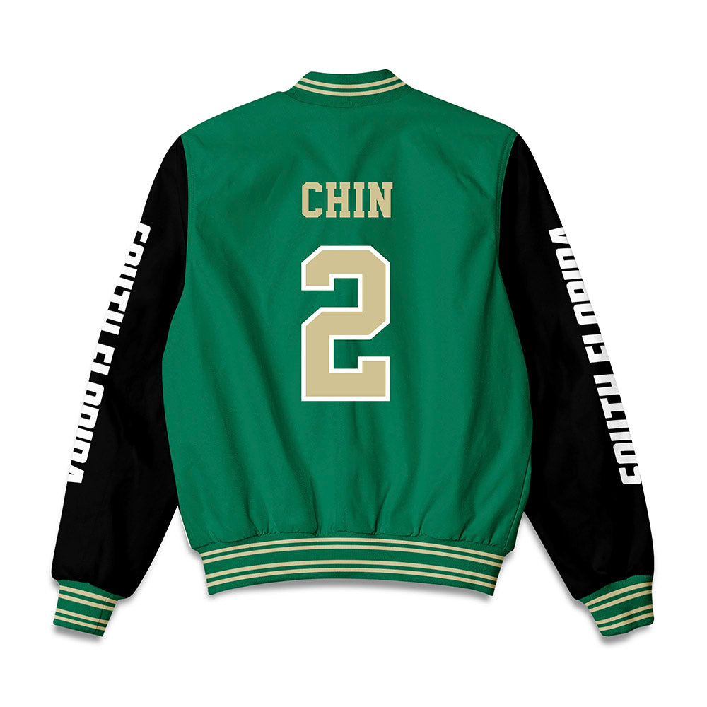 USF - NCAA Softball : Grace Chin - Bomber Jacket