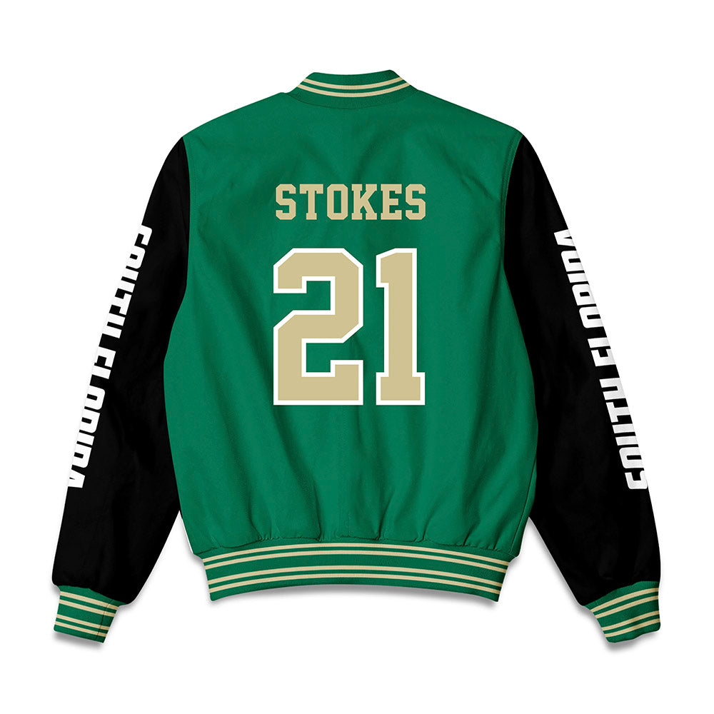 USF - NCAA Football : Jaelen Stokes - Bomber Jacket-1