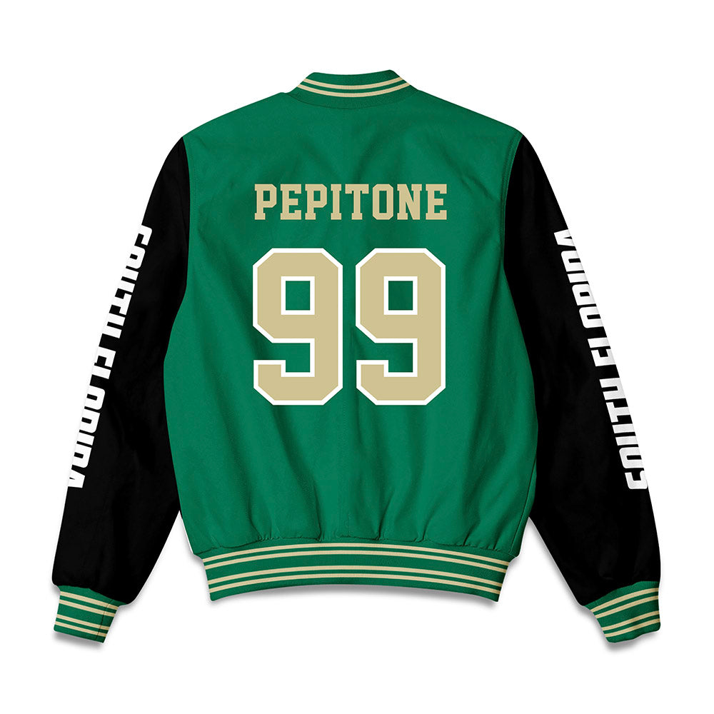 USF - NCAA Softball : Alicea Pepitone - Bomber Jacket