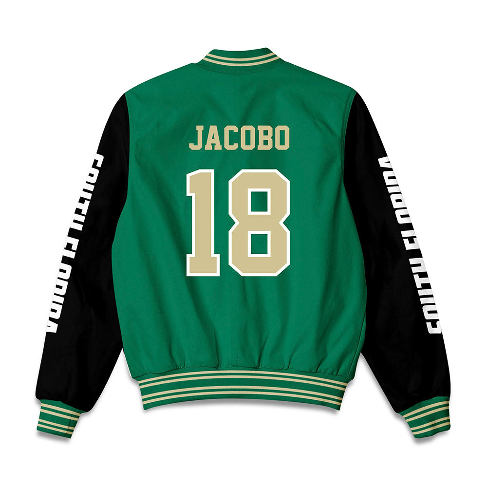 USF - NCAA Men's Soccer : Jacobo Gonzalez - Bomber Jacket-1